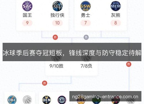 冰球季后赛夺冠短板，锋线深度与防守稳定待解
